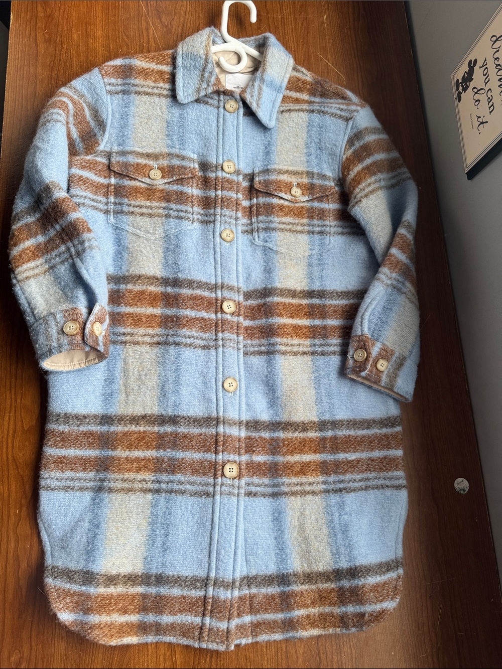Aritzia Wilfred Free Ganna Shirt Jacket Size XS - Picture 2 of 16